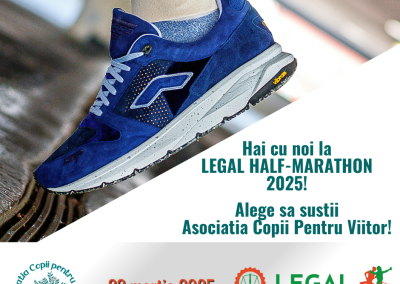 legal half marathon 2025 Asociatia copii pentru viitor