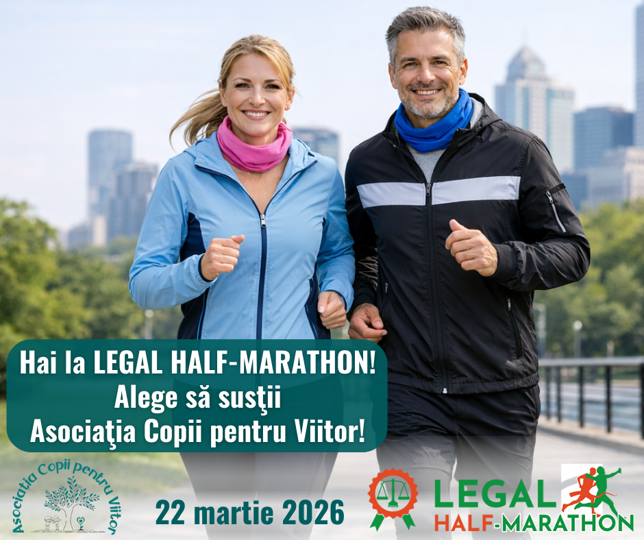 legal half marathon 2026 Asociatia copii pentru viitor