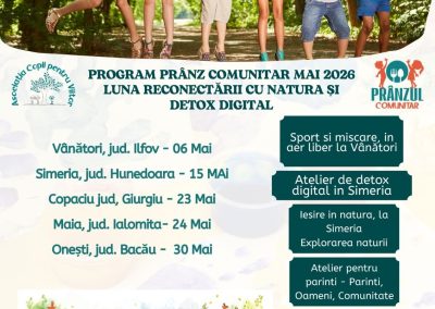afis program pranz comunitar mai 2026