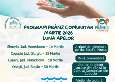 afis program pranz comunitar martie 2026