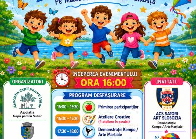 afis program pranz comunitar 1 iunie 2026