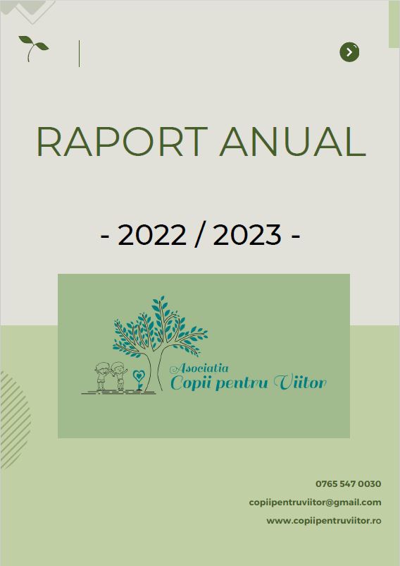 Raport_anual_ACV_2022 coperta Raport anual 2024 Asociatia Copii pentru Viitor COPERTA